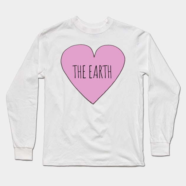 Earth Love Long Sleeve T-Shirt by wanungara